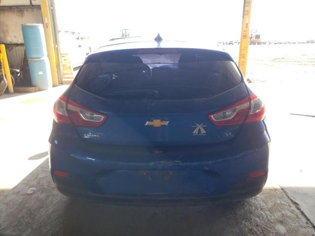 3G1BE6SM0HS577153 - 2017 CHEVROLET CRUZE LT Bleu photo 6
