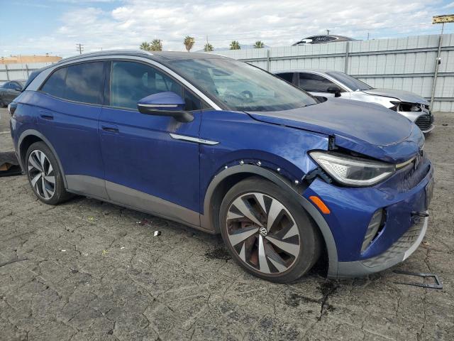 WVGKMPE23MP041179 - 2021 VOLKSWAGEN ID.4 PRO S BLUE photo 4