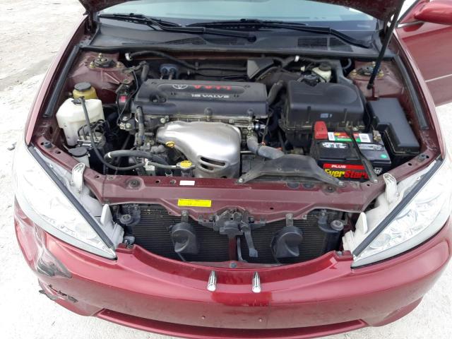 4T1BE32K86U115081 - 2006 TOYOTA CAMRY LE RED photo 11