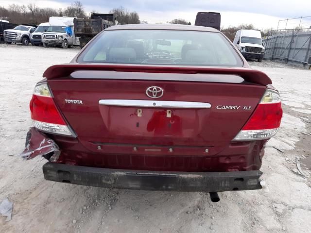 4T1BE32K86U115081 - 2006 TOYOTA CAMRY LE RED photo 6