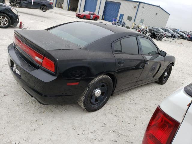 2C3CDXAT4CH267066 - 2012 DODGE CHARGER POLICE BLACK photo 3