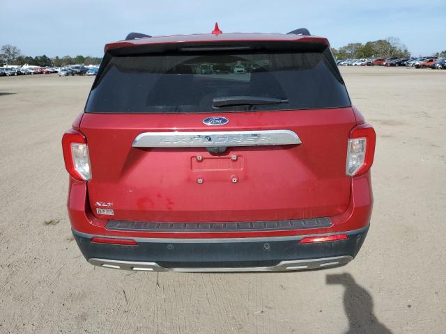 1FMSK7DH0LGC85849 - 2020 FORD EXPLORER XLT RED photo 6