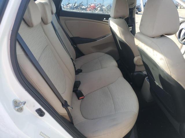 KMHCT4AE0FU937577 - 2015 HYUNDAI ACCENT GLS WHITE photo 10