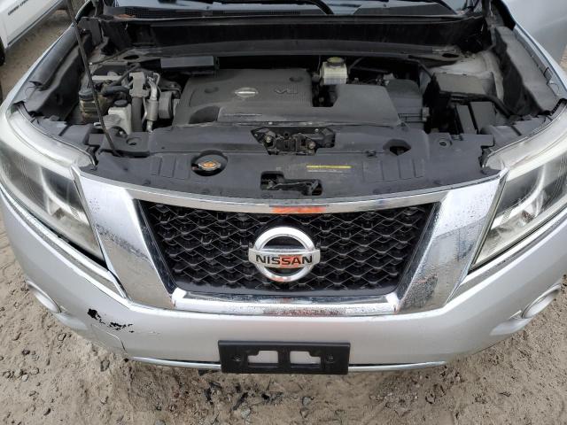 5N1AR2MM4FC670558 - 2015 NISSAN PATHFINDER S GRAY photo 12