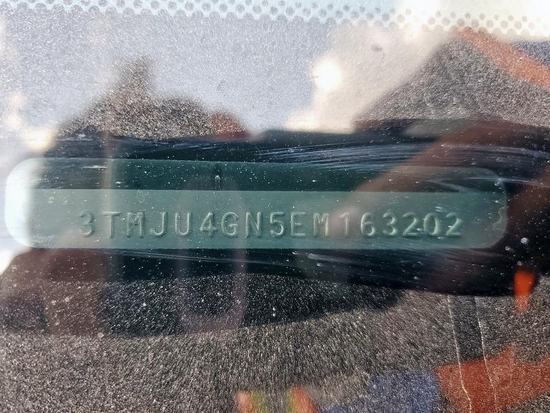 3TMJU4GN5EM163202 - 2014 TOYOTA TACOMA DOUBLE CAB PRERUNNER BLACK photo 12