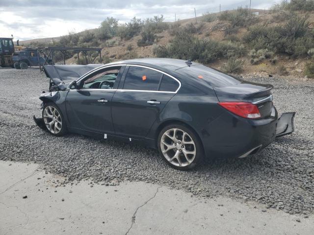 2G4GV5GV6C9175650 - 2012 BUICK REGAL GS BLACK photo 2