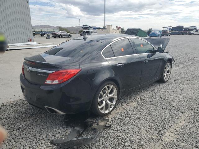 2G4GV5GV6C9175650 - 2012 BUICK REGAL GS BLACK photo 3