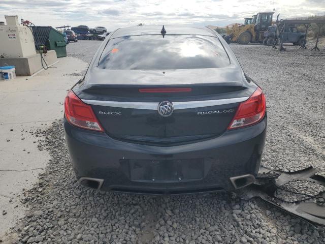 2G4GV5GV6C9175650 - 2012 BUICK REGAL GS BLACK photo 6