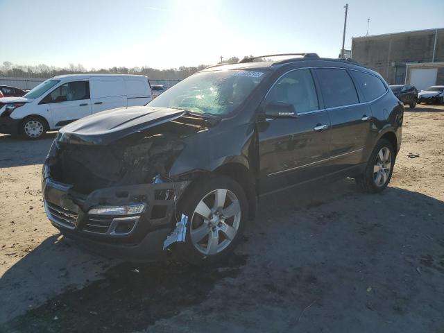 1GNKVJKD8FJ328132 - 2015 CHEVROLET TRAVERSE LTZ GRAY photo 1