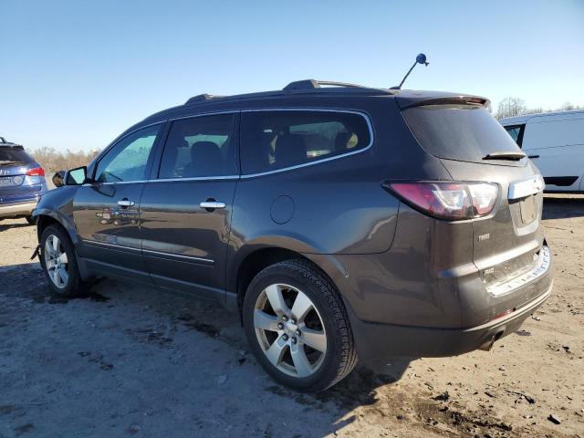 1GNKVJKD8FJ328132 - 2015 CHEVROLET TRAVERSE LTZ GRAY photo 2