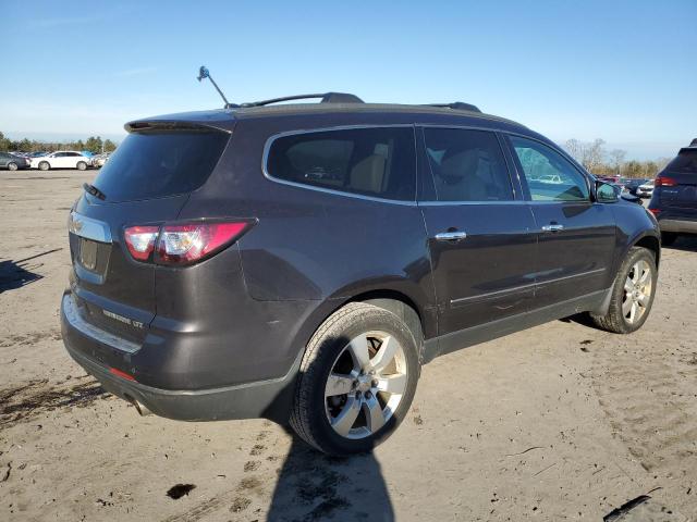 1GNKVJKD8FJ328132 - 2015 CHEVROLET TRAVERSE LTZ GRAY photo 3