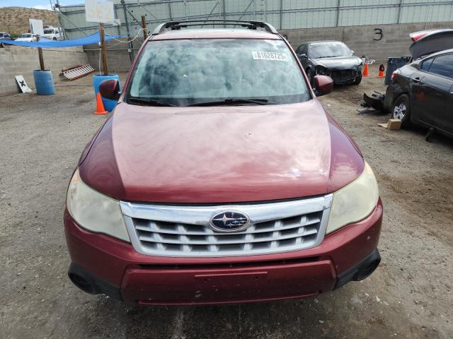 JF2SHBDC7CH424896 - 2012 SUBARU FORESTER 2.5X PREMIUM 勃艮第红 照片 5
