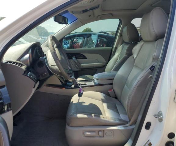 2HNYD28459H526816 - 2009 ACURA MDX TECHNOLOGY WHITE photo 7