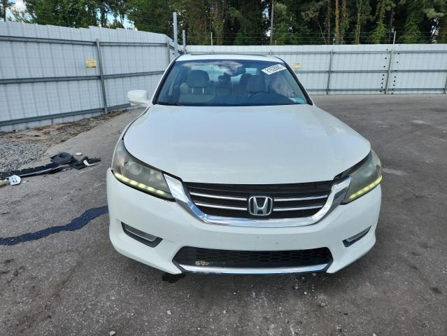 1HGCR3F84DA035630 - 2013 HONDA ACCORD EXL WHITE photo 5