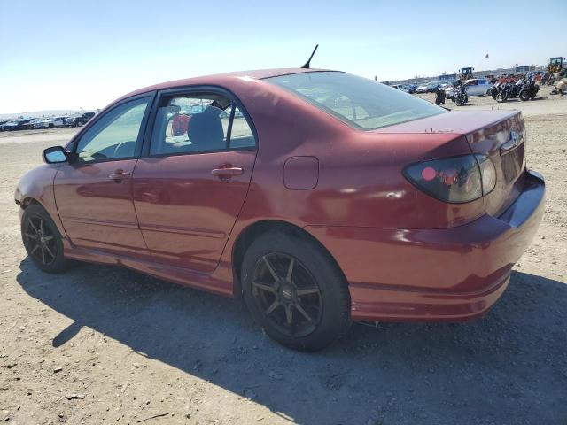1NXBR32E65Z440969 - 2005 TOYOTA COROLLA CE RED photo 2
