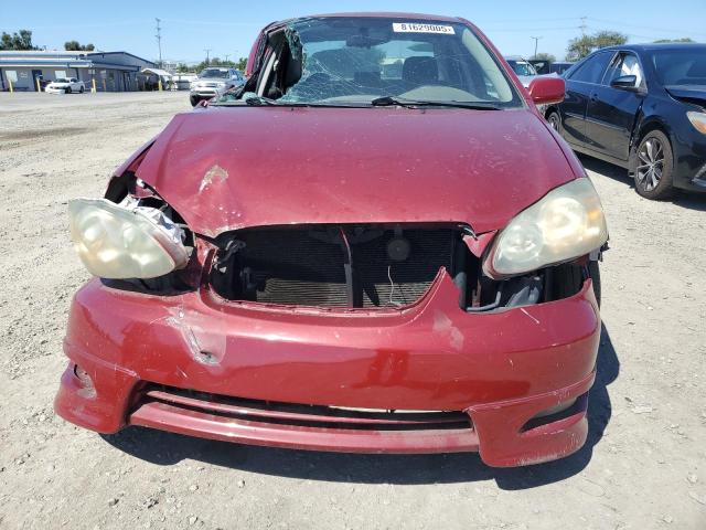 1NXBR32E65Z440969 - 2005 TOYOTA COROLLA CE RED photo 5
