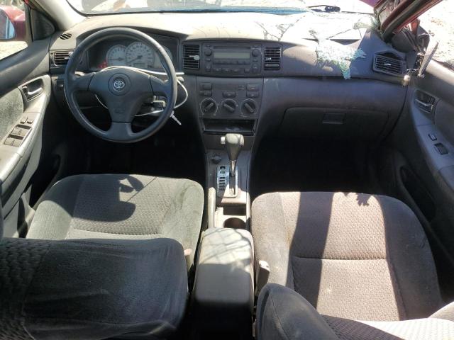 1NXBR32E65Z440969 - 2005 TOYOTA COROLLA CE RED photo 8