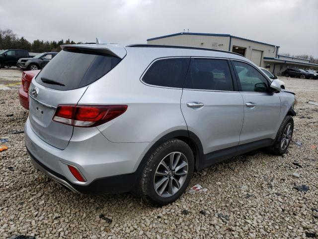 KM8SM4HF7JU285461 - 2018 HYUNDAI SANTA FE SE SILVER photo 3