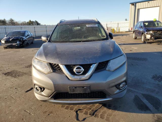 5N1AT2MV7FC796746 - 2015 NISSAN ROGUE S CHARCOAL photo 5