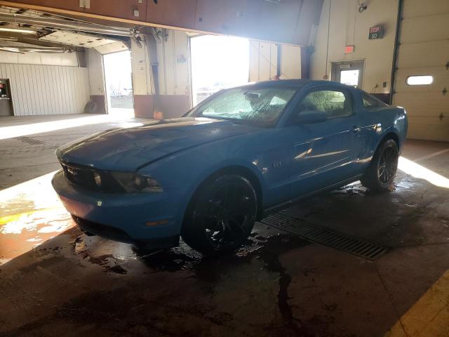 1ZVBP8CH5A5148411 - 2010 FORD MUSTANG GT BLUE photo 1