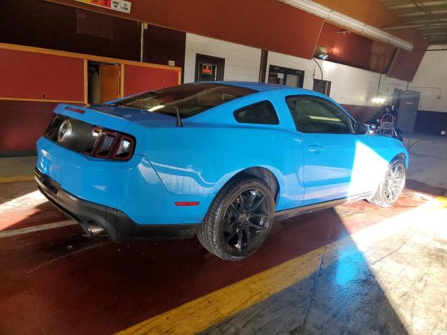 1ZVBP8CH5A5148411 - 2010 FORD MUSTANG GT BLUE photo 3