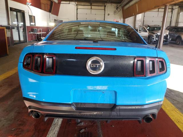 1ZVBP8CH5A5148411 - 2010 FORD MUSTANG GT BLUE photo 6