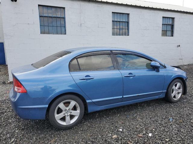 1HGFA16898L029289 - 2008 HONDA CIVIC EX BLUE photo 3