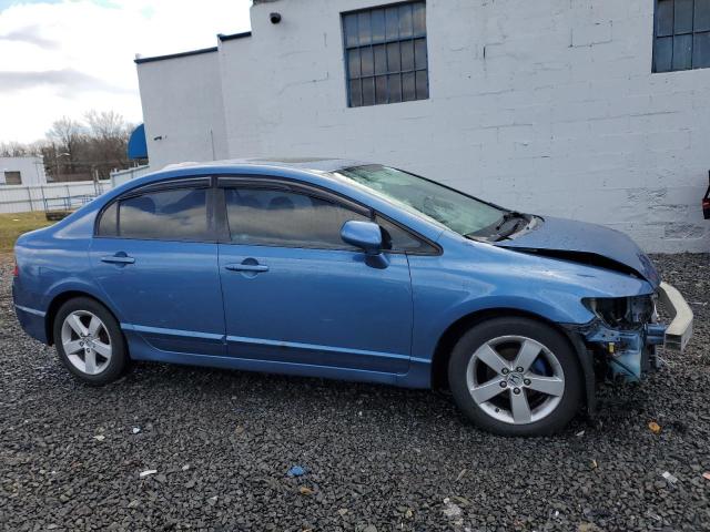 1HGFA16898L029289 - 2008 HONDA CIVIC EX BLUE photo 4