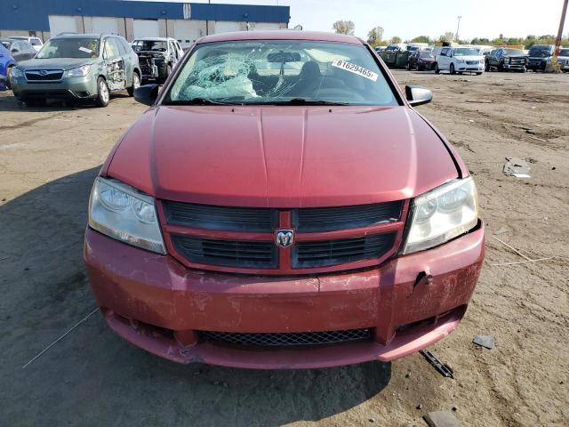 1B3LC46B89N500879 - 2009 DODGE AVENGER SE RED photo 5