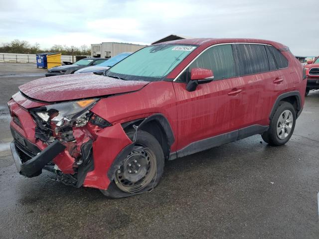 2T3K1RFVXNW221671 - 2022 TOYOTA RAV4 LE RED photo 1