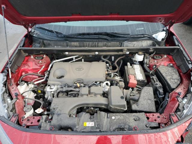 2T3K1RFVXNW221671 - 2022 TOYOTA RAV4 LE RED photo 12