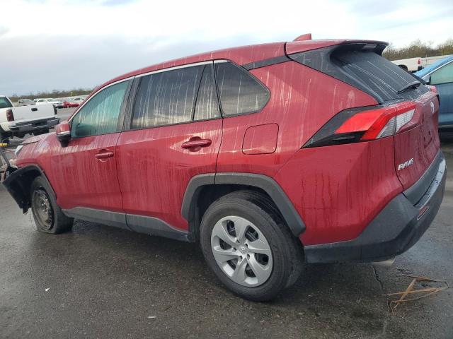 2T3K1RFVXNW221671 - 2022 TOYOTA RAV4 LE RED photo 2