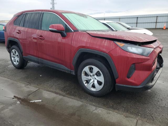 2T3K1RFVXNW221671 - 2022 TOYOTA RAV4 LE RED photo 4