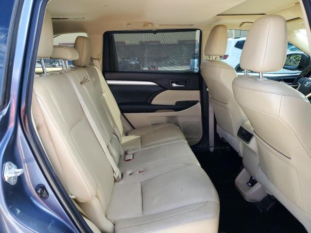 5TDKKRFH9FS078240 - 2015 TOYOTA HIGHLANDER XLE Կապույտ լուսանկար 11