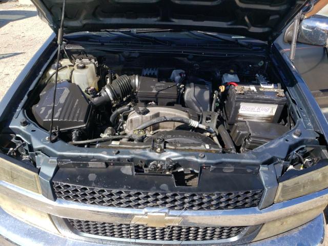 1GCCS19E478164682 - 2007 CHEVROLET COLORADO BLUE photo 11