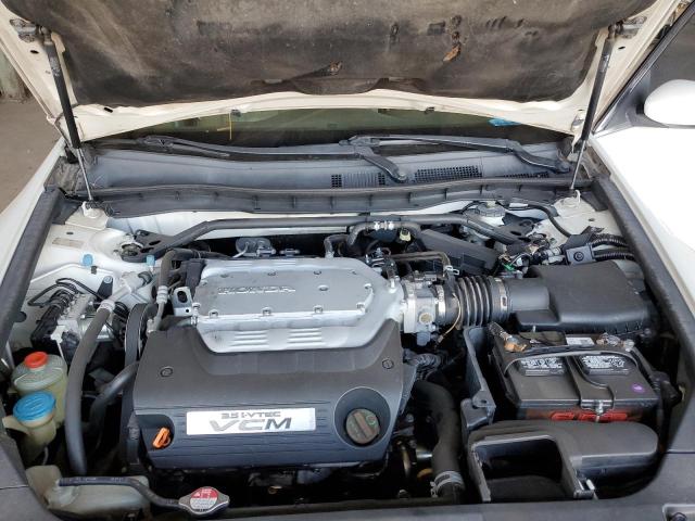 1HGCP36809A030518 - 2009 HONDA ACCORD EXL 白色 照片 11