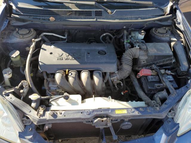 2T1KR32E55C339455 - 2005 TOYOTA COROLLA MA XR BLUE photo 11