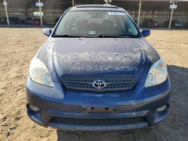2T1KR32E55C339455 - 2005 TOYOTA COROLLA MA XR BLUE photo 5