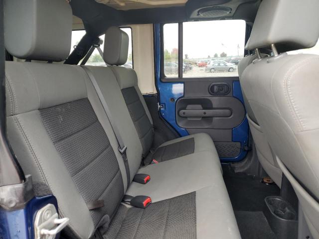 1J4BA5H19AL115464 - 2010 JEEP WRANGLER U SAHARA Կապույտ լուսանկար 10