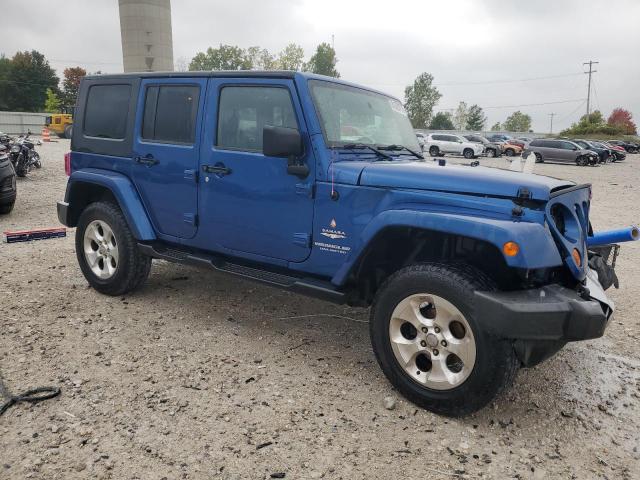 1J4BA5H19AL115464 - 2010 JEEP WRANGLER U SAHARA Կապույտ լուսանկար 4
