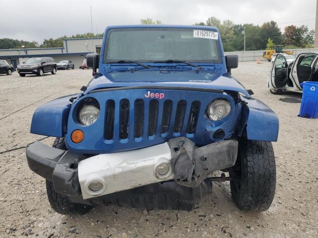 1J4BA5H19AL115464 - 2010 JEEP WRANGLER U SAHARA Կապույտ լուսանկար 5