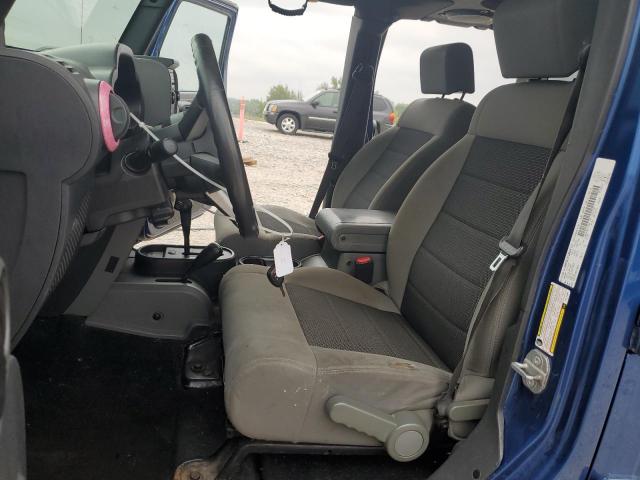 1J4BA5H19AL115464 - 2010 JEEP WRANGLER U SAHARA Կապույտ լուսանկար 7