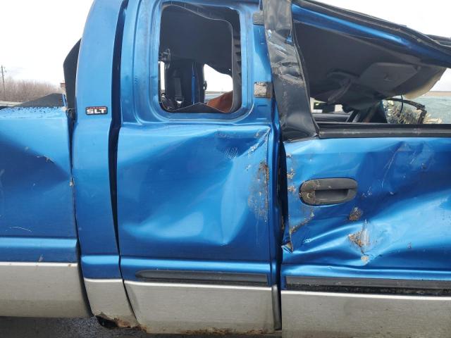 3B7KF23641G729263 - 2001 DODGE RAM 2500 BLUE photo 10