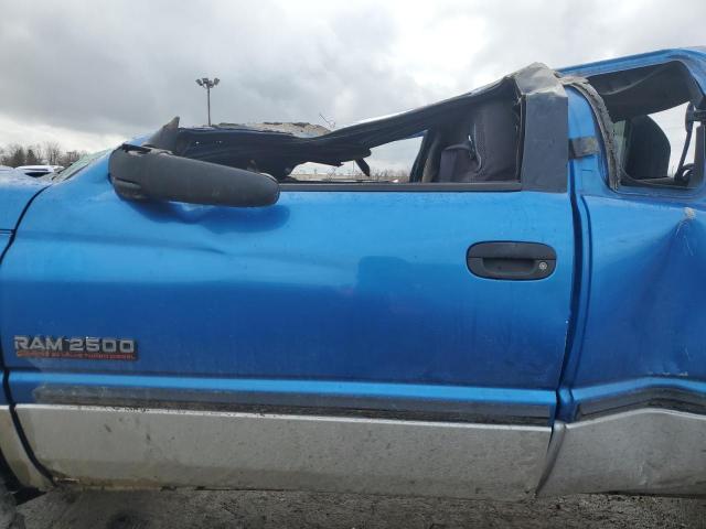 3B7KF23641G729263 - 2001 DODGE RAM 2500 BLUE photo 7