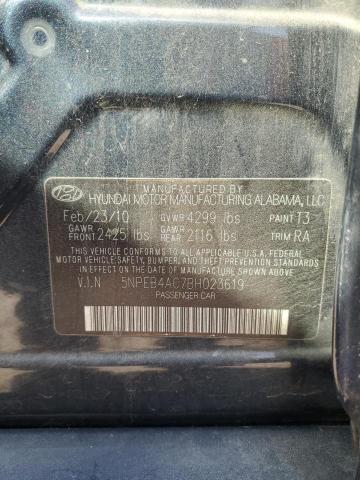 5NPEB4AC7BH023619 - 2011 HYUNDAI SONATA GLS Qara foto 12