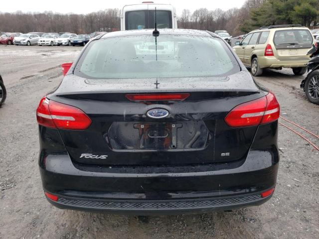 1FADP3F26HL208374 - 2017 FORD FOCUS SE BLACK photo 6