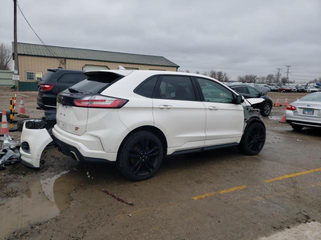 2FMPK4AP5KBB33068 - 2019 FORD EDGE ST WHITE photo 3