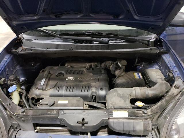 KM8JM12B47U653622 - 2007 HYUNDAI TUCSON GLS BLUE photo 11