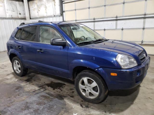 KM8JM12B47U653622 - 2007 HYUNDAI TUCSON GLS BLUE photo 4