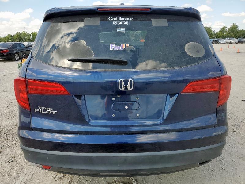 5FNYF5H81JB004313 - 2018 HONDA PILOT EXL Mavi foto 6